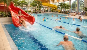 Binnenzwembad in Sneek met zwembanen en recreatief zwemmen